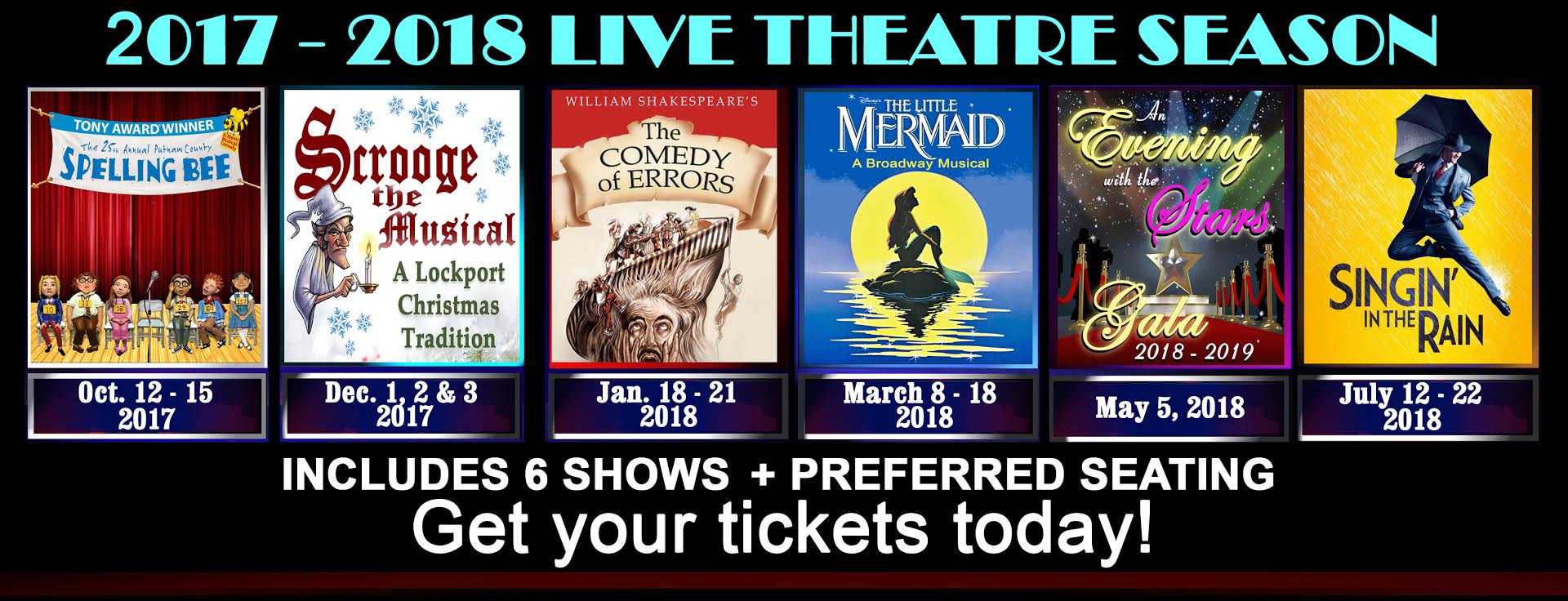 Historic Palace Theatre Located in the Heart of Lockport, NY