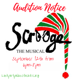 Scrooge the Musical Auditions
