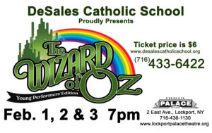DeSales Catholic School presents The Wizard of Oz!