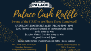 Palace Cash Raffle