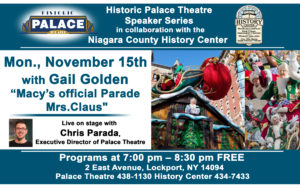 Palace Theatre Lecture Series