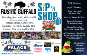 Rustic Buffalo Holiday Sip & Shop
