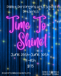 Time To Shine - Palace Performing Arts School