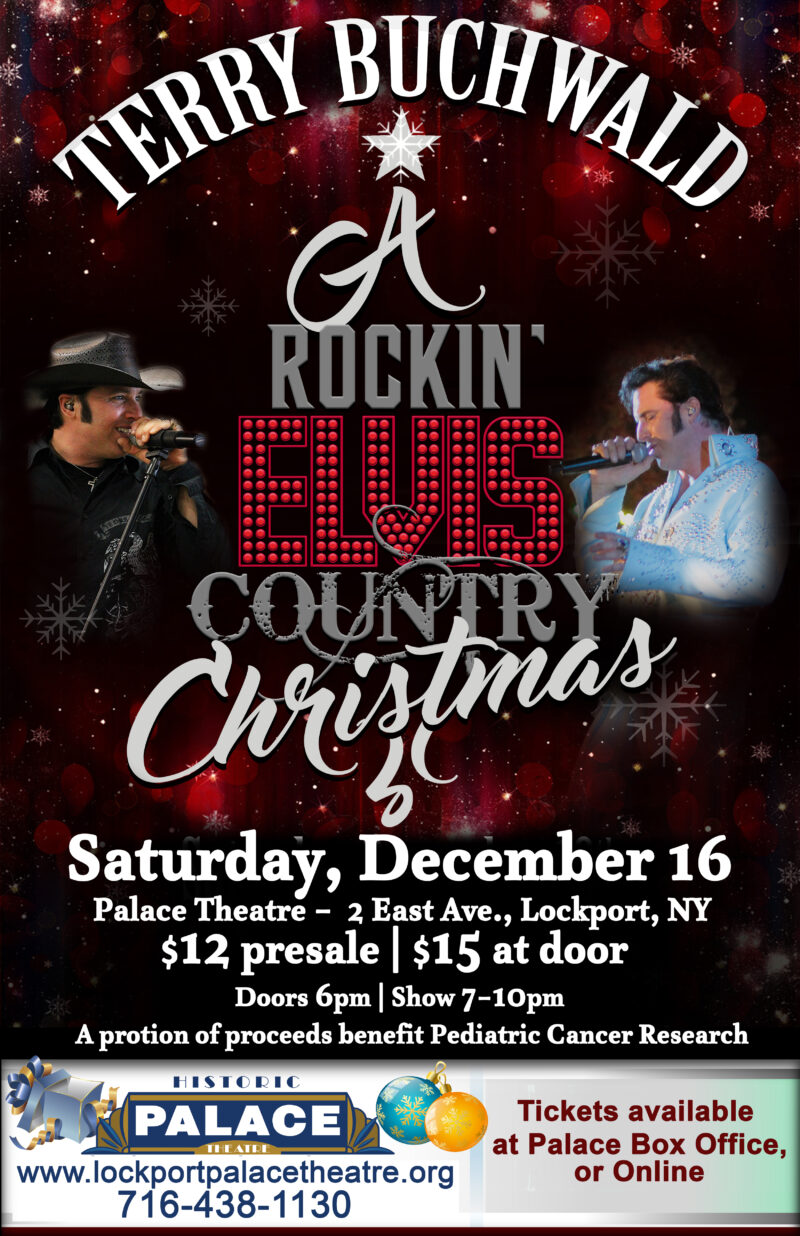 Terry Buchwald A Rockin' ELVIS Country Christmas Lockport Palace