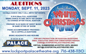 Auditions – Irving Berlin’s White Christmas The Musical