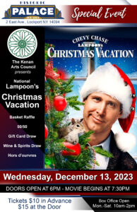 Kenan Arts Council presents National Lampoon's Cristmas Vacation - MOVIE