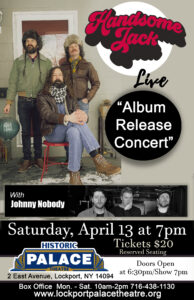 Handsome Jack "Album Release Concert" with Johnny Nobody