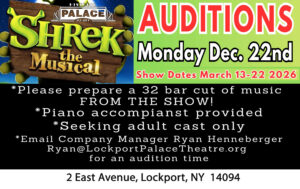 Audition Notice - Shrek the Musical