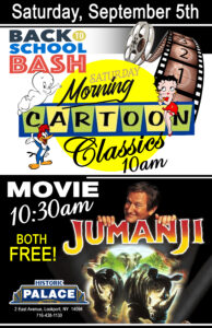 Back to School Bash MOVIE - Jumanji